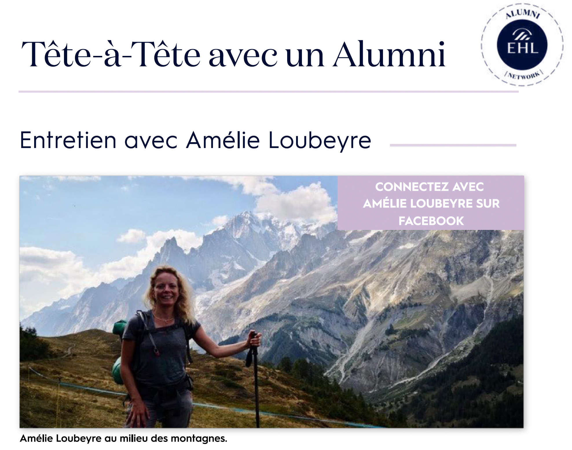 Article en tête à tête avec un Alumni de l'EHL